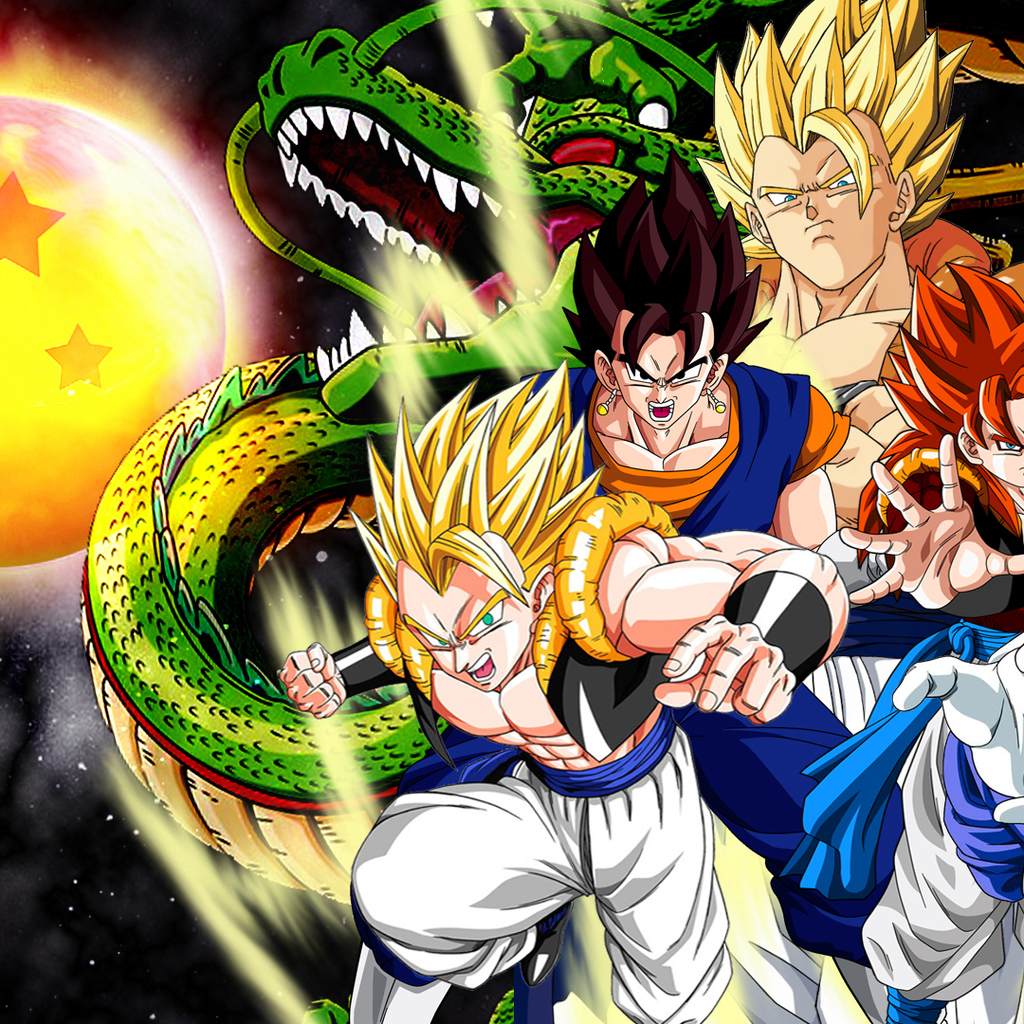 Download Goku and Vegeta Dragon Ball Z, Goku, Vegeta, Dragon, Ball  Wallpaper in 1024x1024 Resolution