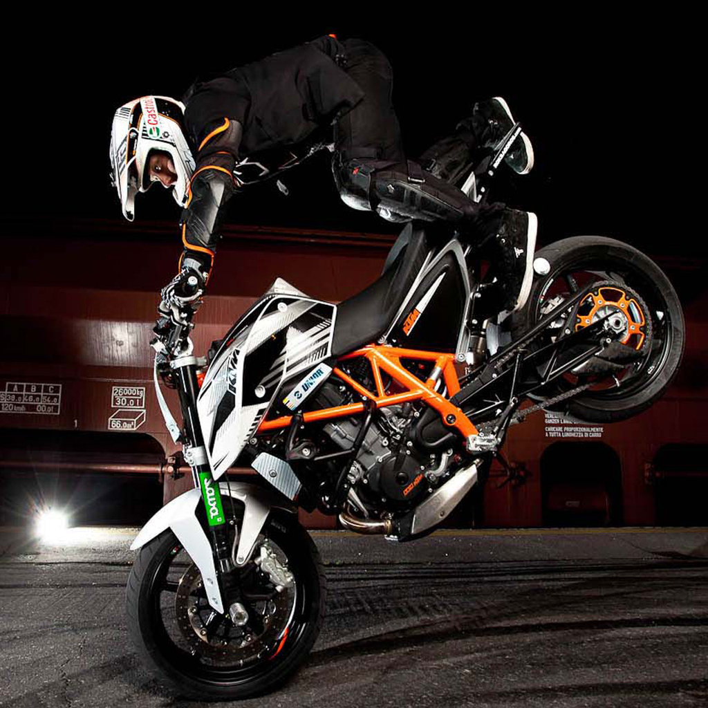 Download Rok Bagoros Ktm 690 Duke Stunt Bike, Rock, Bagoros, Ktm, 690, Duke, Stunt, Bike Wallpaper in 1024x1024 Resolution Download Rok Bagoros Ktm 690 Duke Stunt Bike, Rock, Bagoros, Ktm, 690, Duke, Stunt, Bike Wallpaper in 1024x1024 Resolution