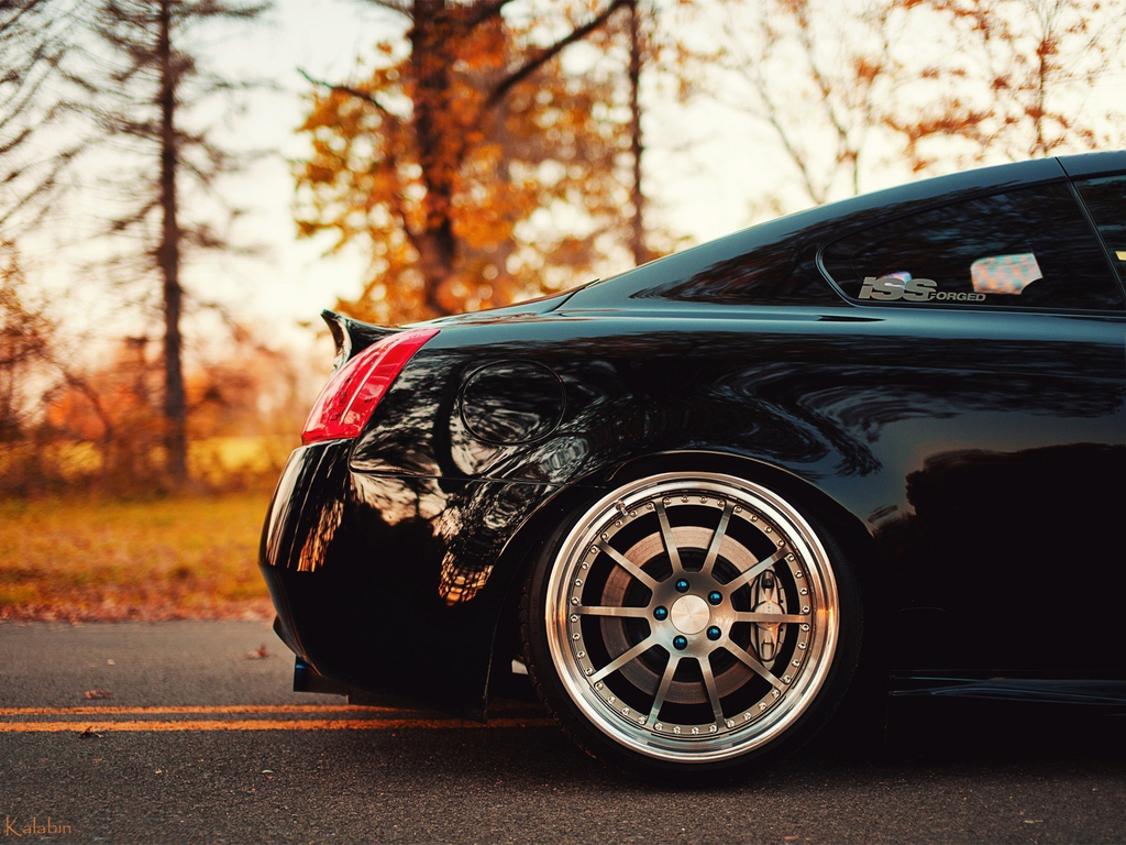 2011 INFINITI G37 with 19x10 15 Stance Sf01 and 25535R19 Firestone  Firehawk Indy 500 and Air Suspension  Custom Offsets