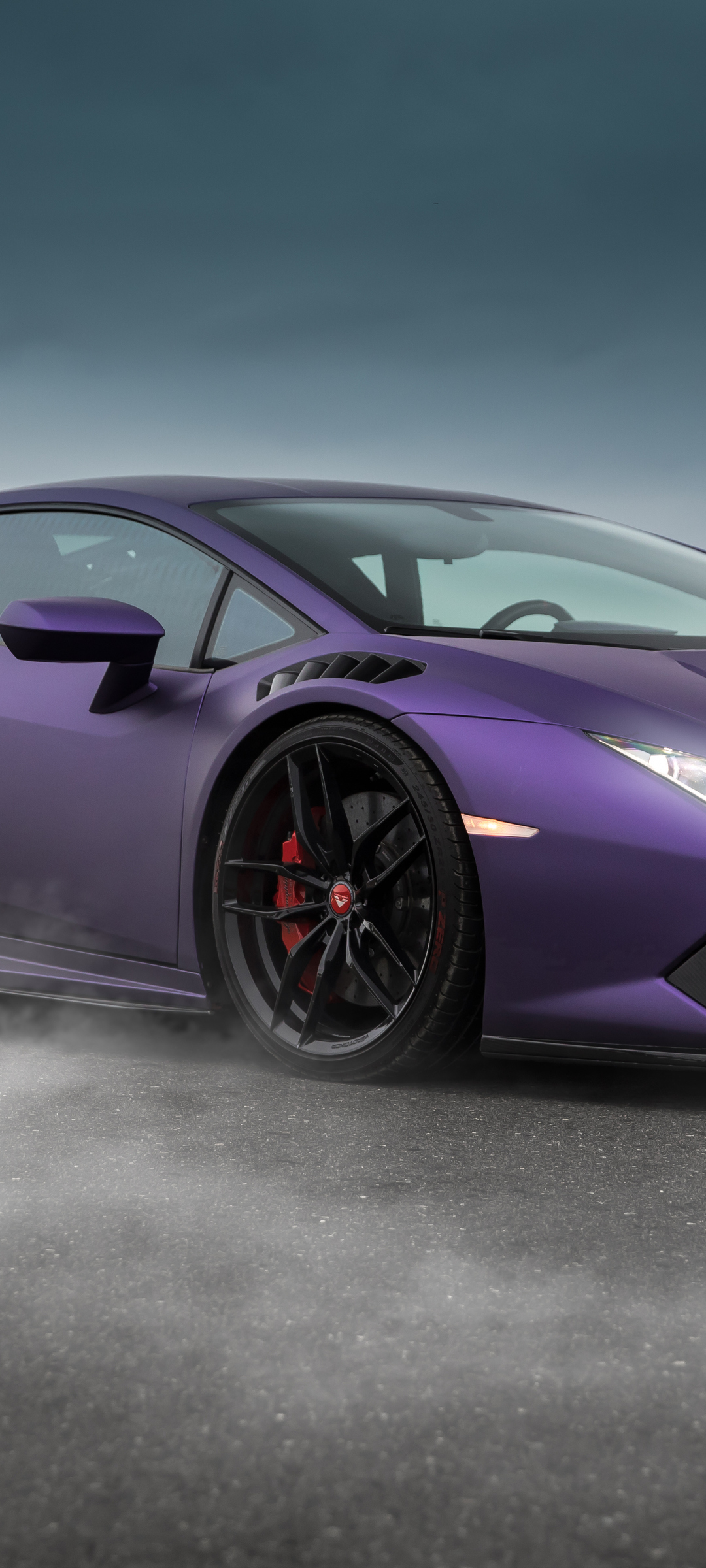 Download Purple Lamborghini, Purple, Lamborghini Wallpaper in 1080x2400  Resolution