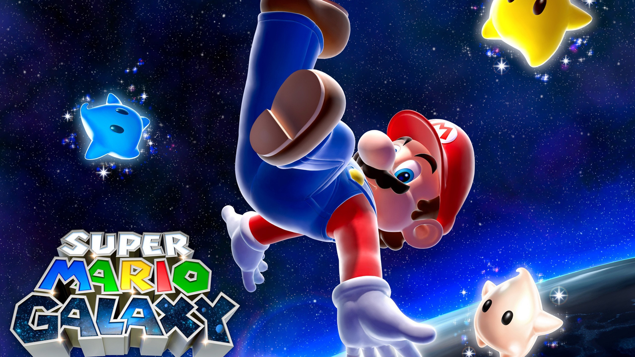 Download Super Mario Galaxy 2, Super, Mario, Galaxy Wallpaper in 1280x720  Resolution