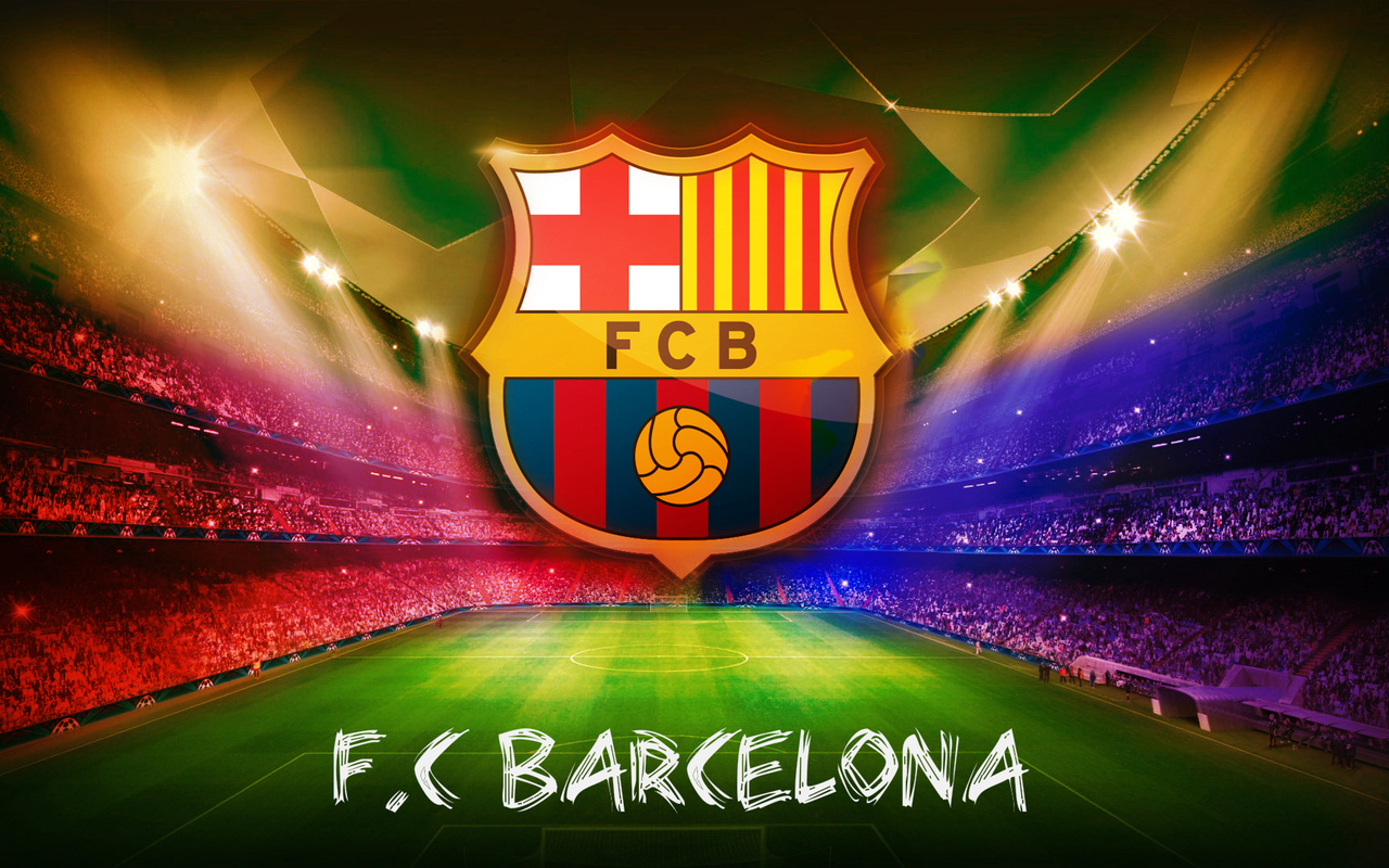 Download Fc Barcelona Logo, FC, Barcelona, Logo Wallpaper in 1280x800  Resolution