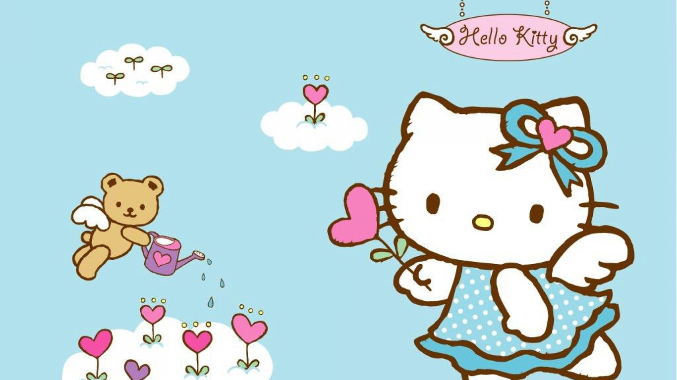 Hãy cùng xem bức hình nền đáng yêu của Hello Kitty để thấy được sức hút vô cùng đặc biệt của chú mèo xinh đẹp này.