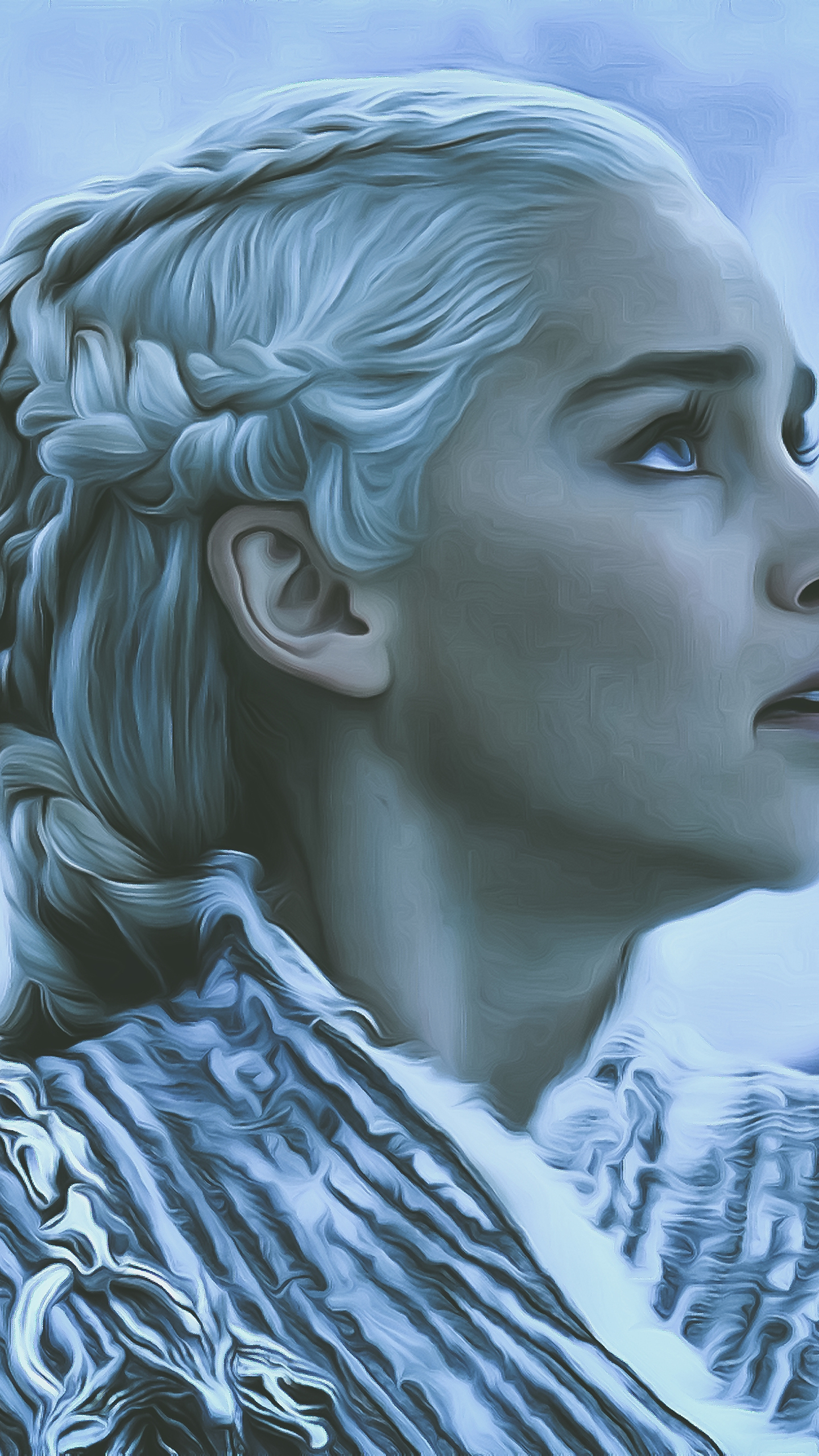 Download Game of Thrones Season 8 Daenerys Targaryen Fan Art, Game, Thrones,  Season, Daenerys, Targaryen, Fan, Art Wallpaper in 1440x2560 Resolution