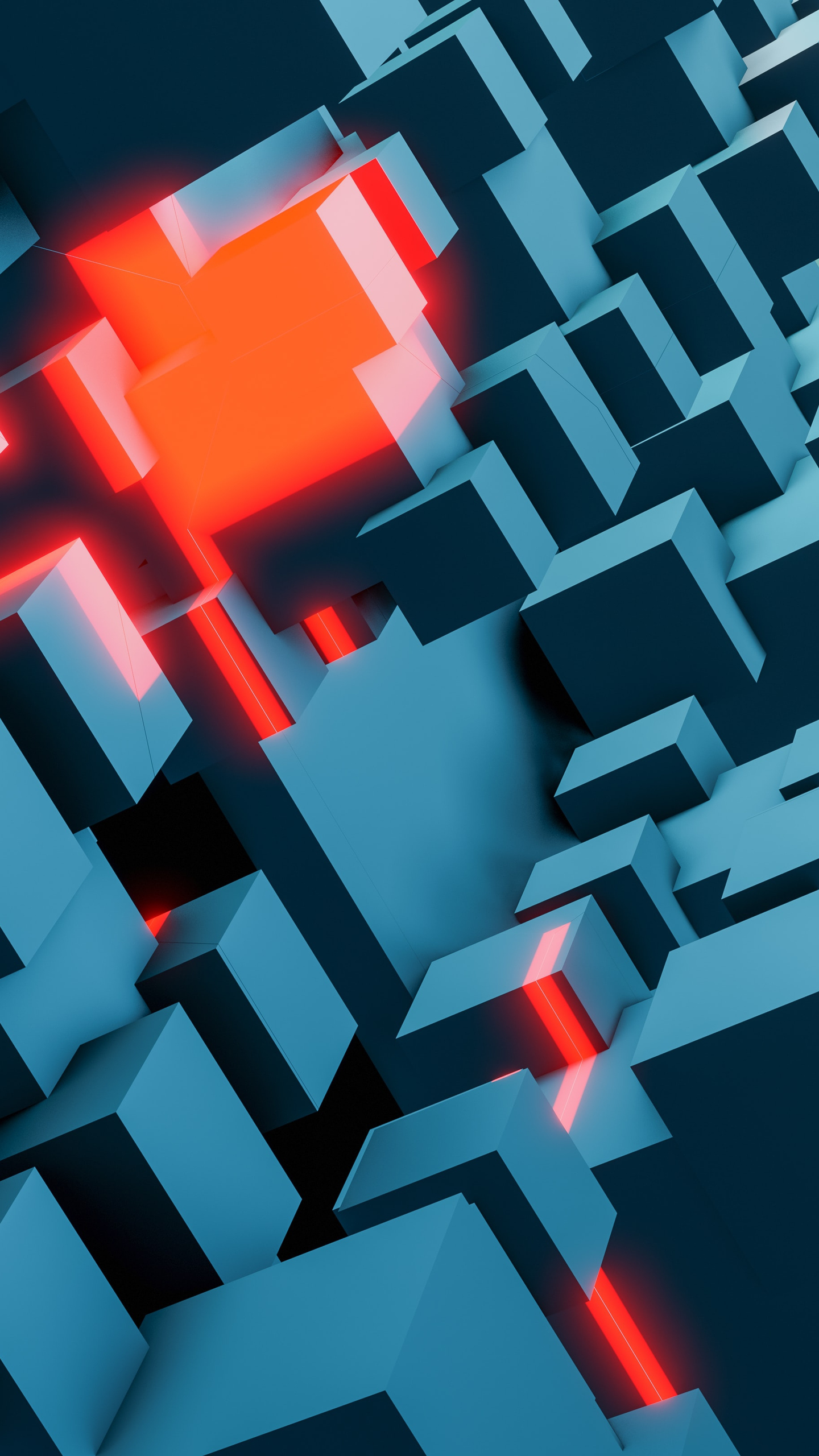 Download Cubes, 3D Wallpaper in 1440x2560 Resolution Download Cubes, 3D Wallpaper in 1440x2560 Resolution