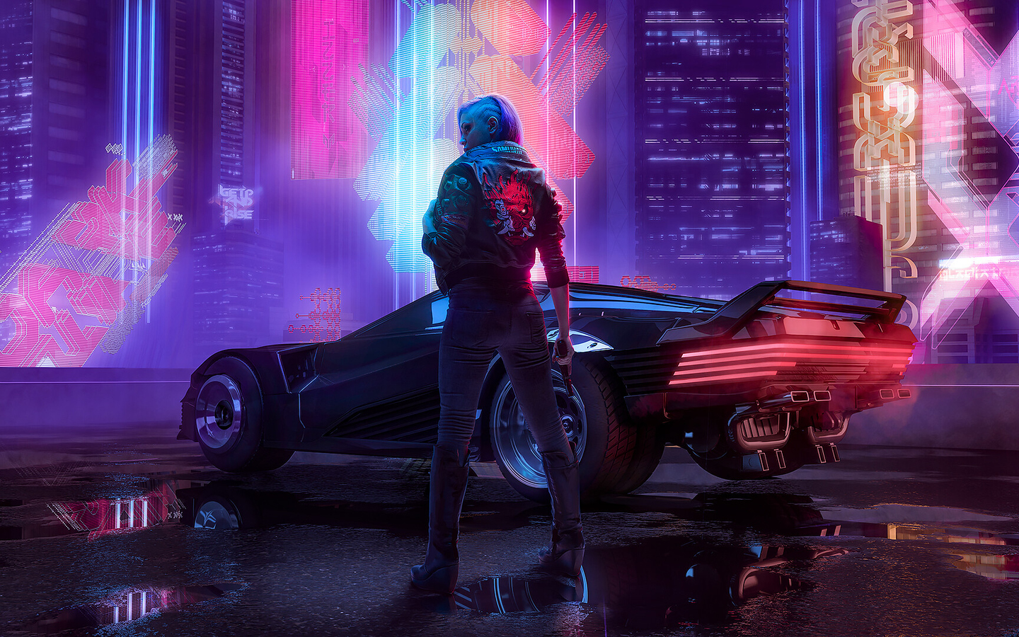 Cyberpunk Girl Wallpaper FREE DOWNLOAD #3 by Vilescythe94 on