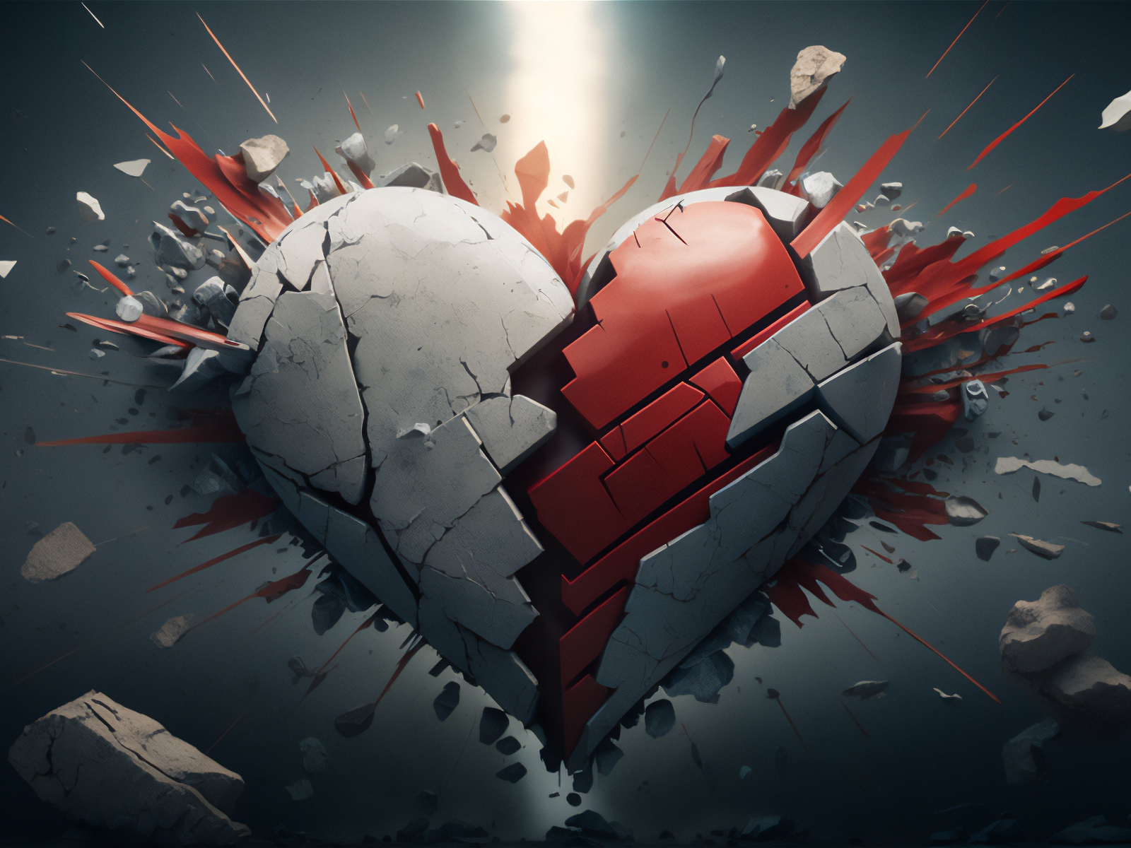 277 Heart Broken 3d Wallpaper Images, Stock Photos & Vectors | Shutterstock