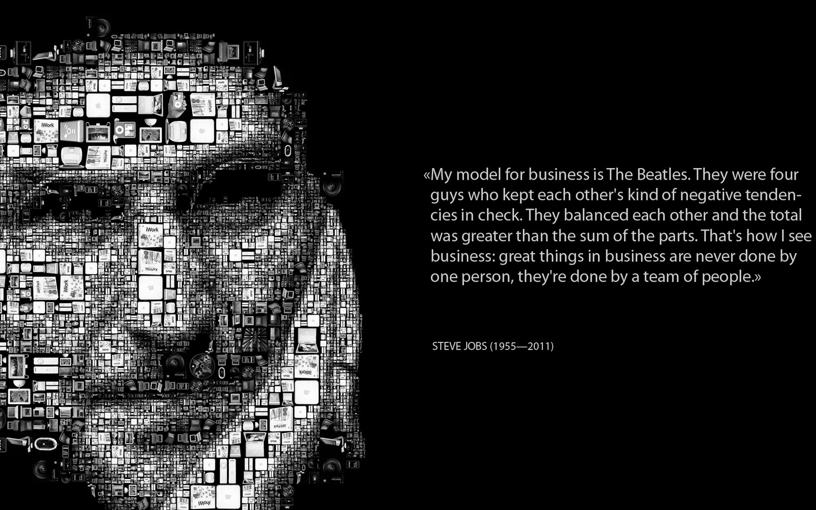 Download Steve Jobs Inspirational Quotes, Steve, Jobs, Inspirational,  Quotes Wallpaper in 1680x1050 Resolution