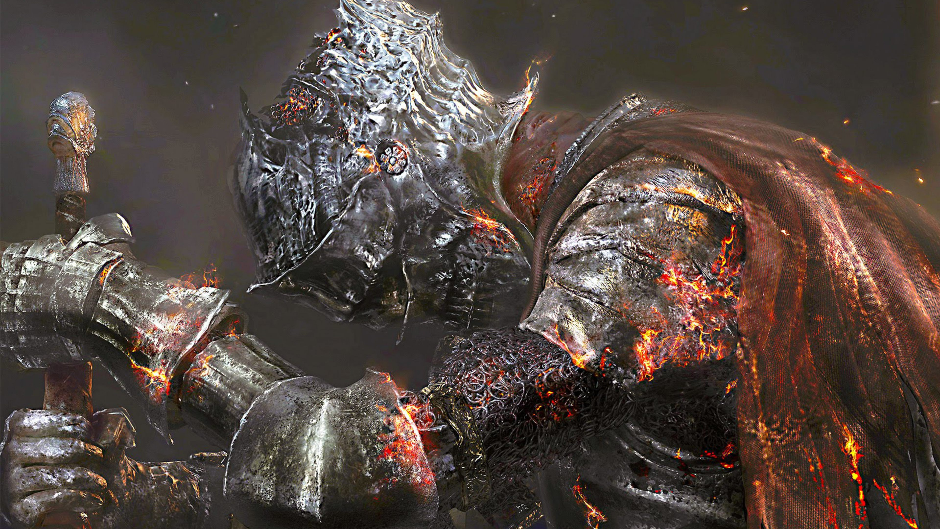 Download Dark Souls 3 Game Warrior Dark Souls Game Warrior Wallpaper In 19x1080 Resolution