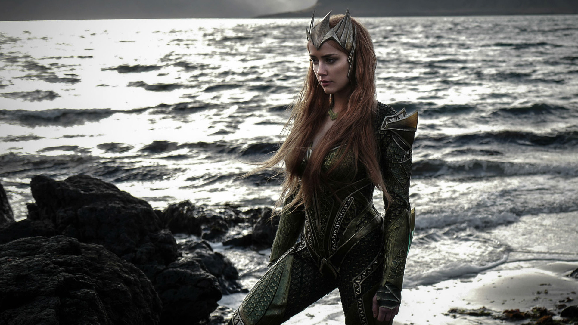 Download Amber Heard Mera Justice League Wallpaper, Amber, Heard, Mera,  Justice, League Wallpaper in 1920x1080 Resolution