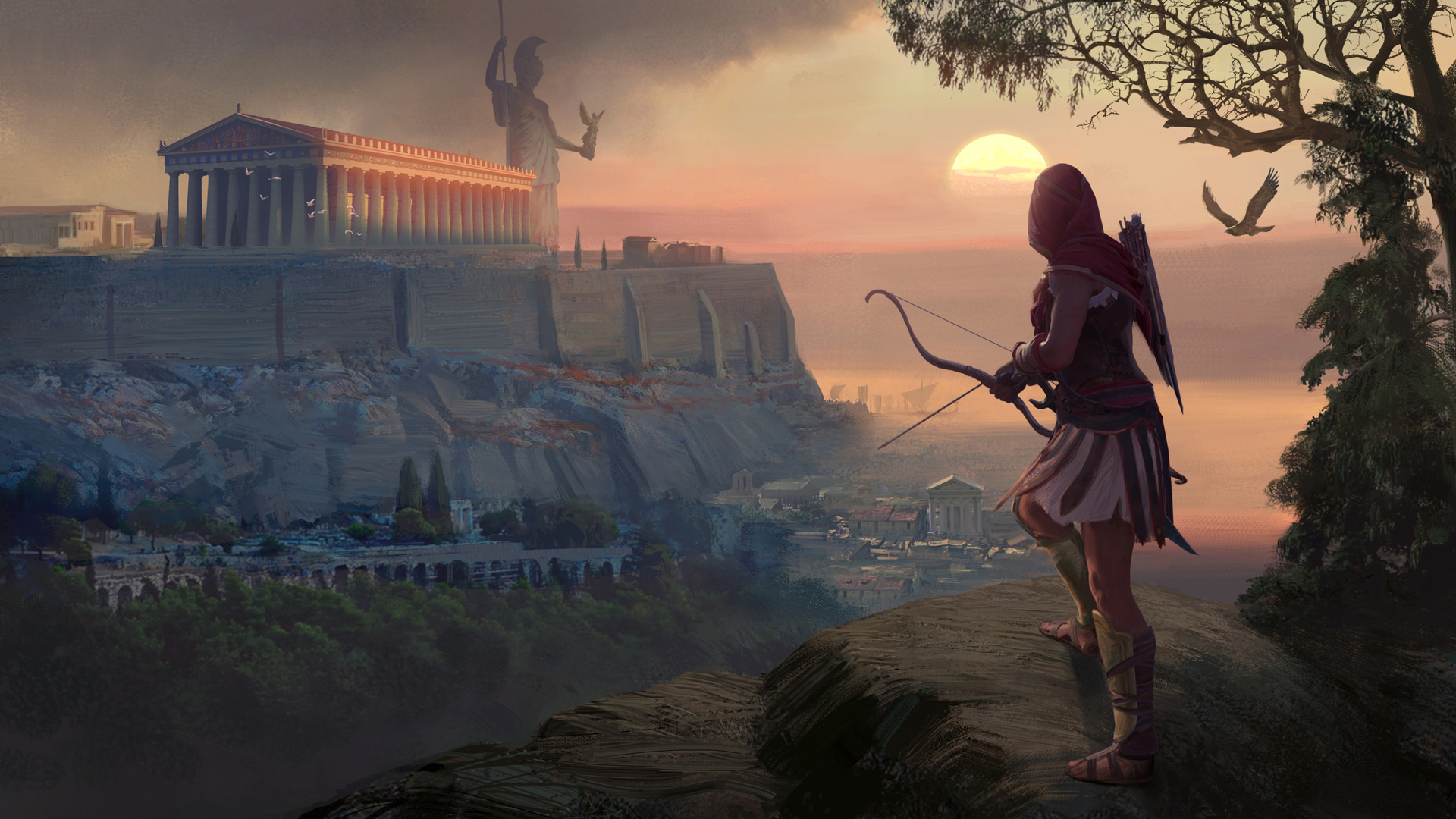 Download Assassin's Creed Odyssey, Assassins, Creed, Odyssey Wallpaper in  1920x1080 Resolution