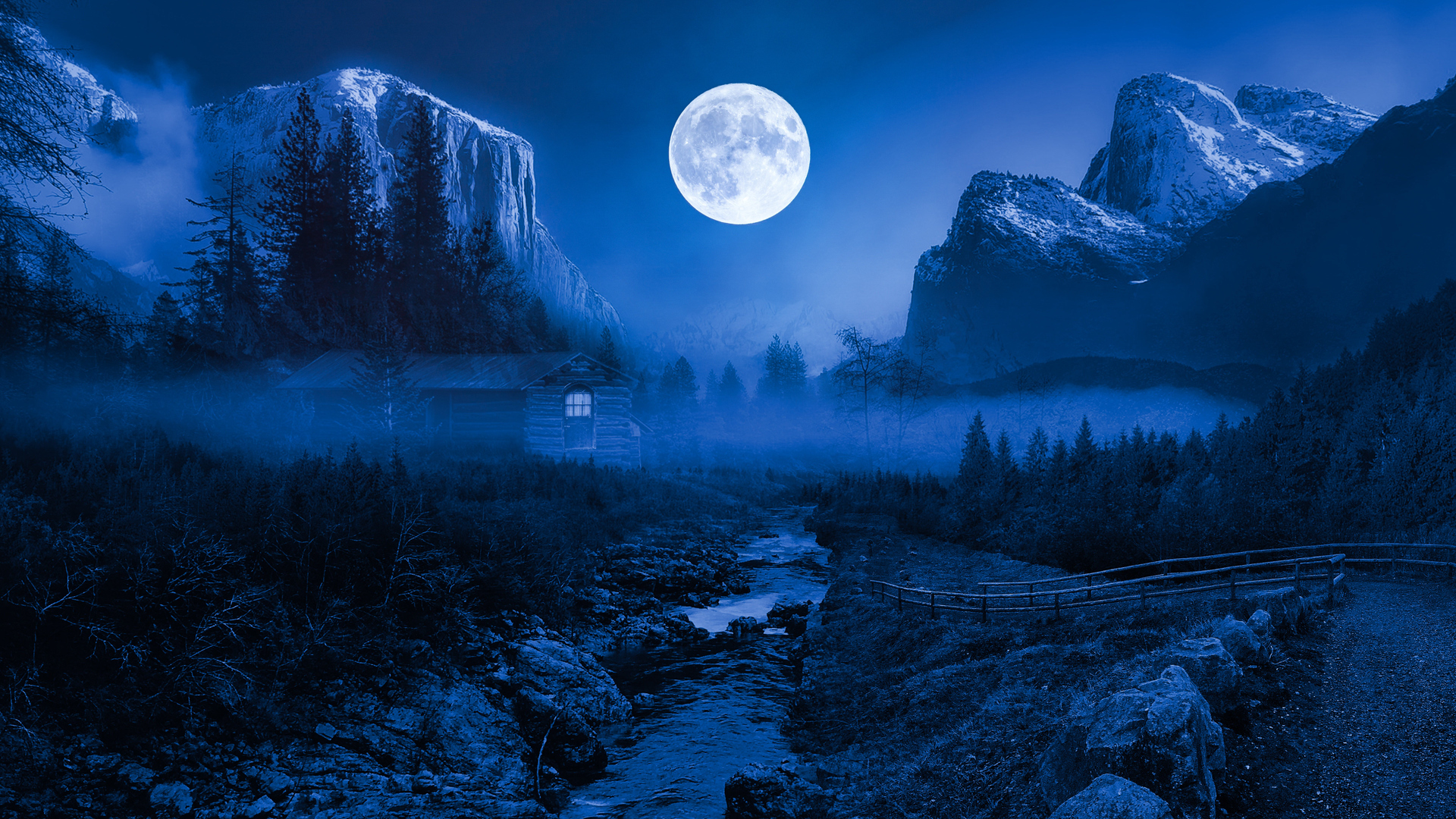 night landscape hd wallpapers 1080p