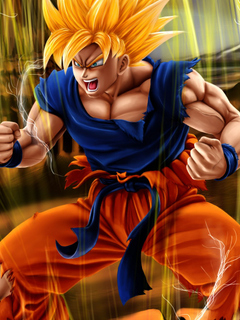 Super Saiyan Goku 3d HD phone wallpaper  Pxfuel
