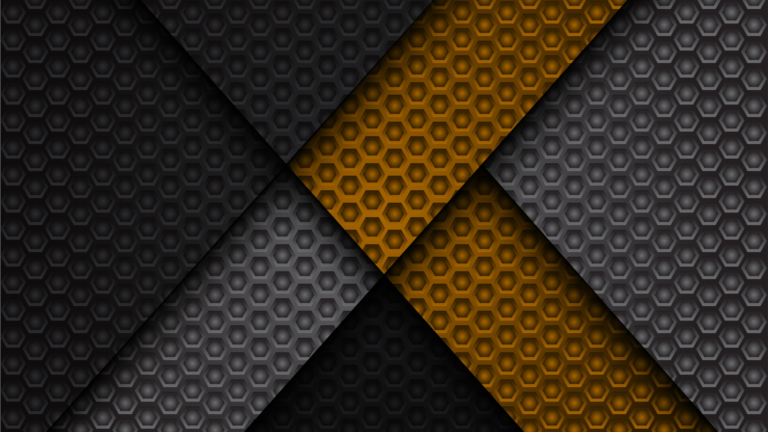 Download Gray background, Gray, Background, Lines, Yellow, Black, Texture,  Black, Yellow, 2K, 3K, 4K, 5K Wallpaper in 2560x1440 Resolution