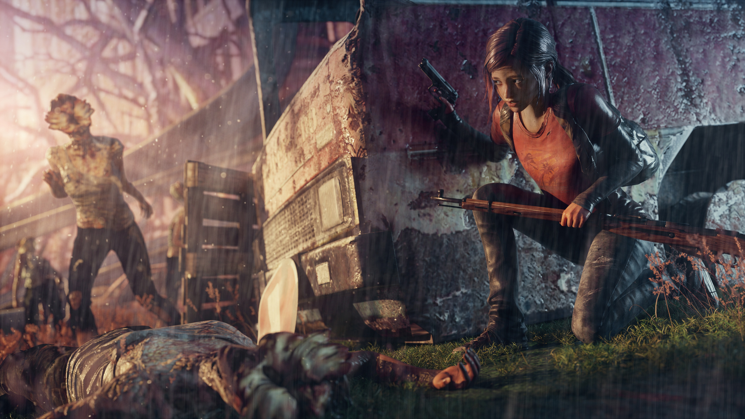 Ellie - The Last of Us [2560x1440] [OC] : r/wallpaper