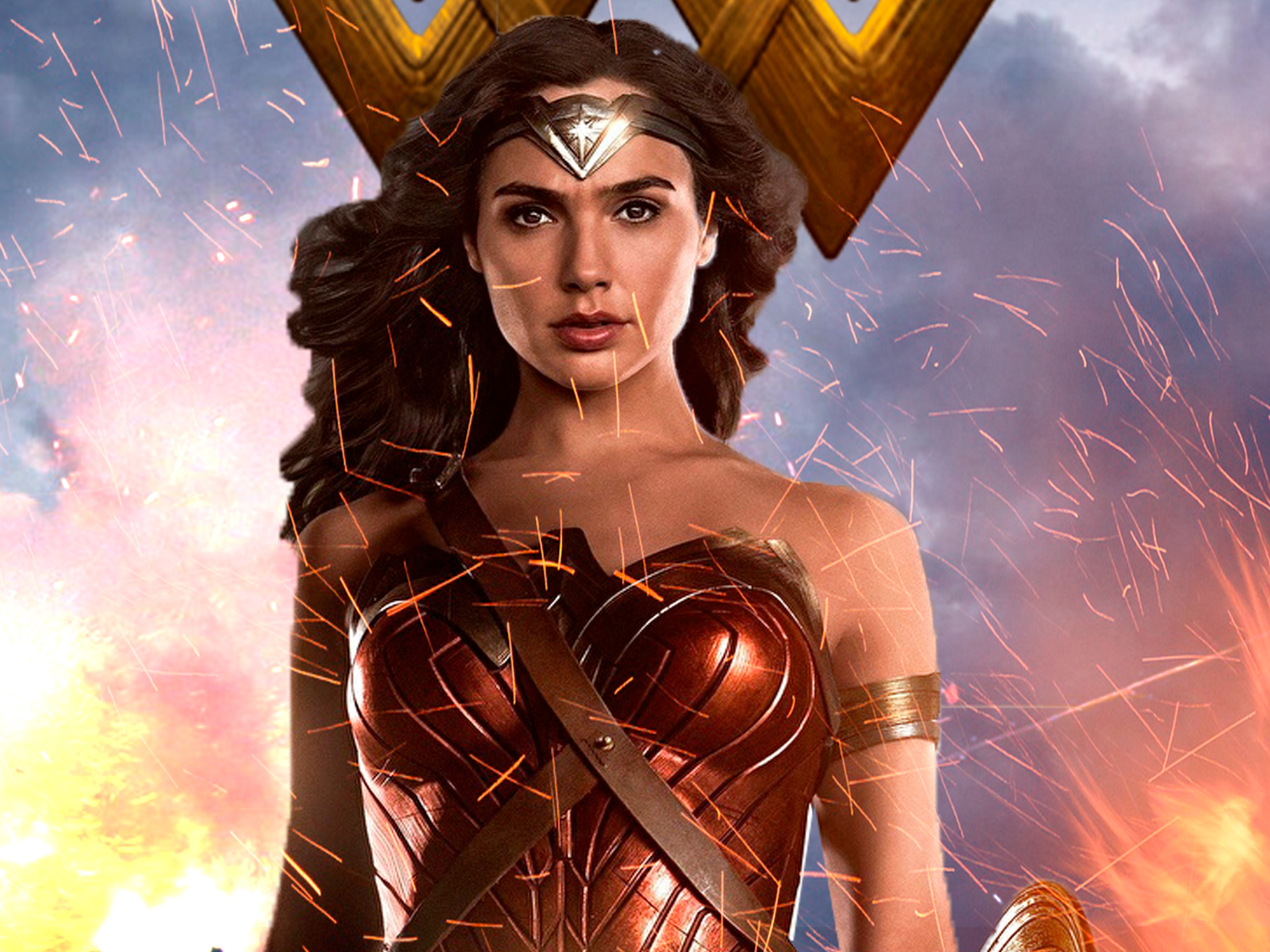 Download Wonder Woman Gal Gadot, Wonder, Woman, Gal, Gadot Wallpaper in  2560x1920 Resolution