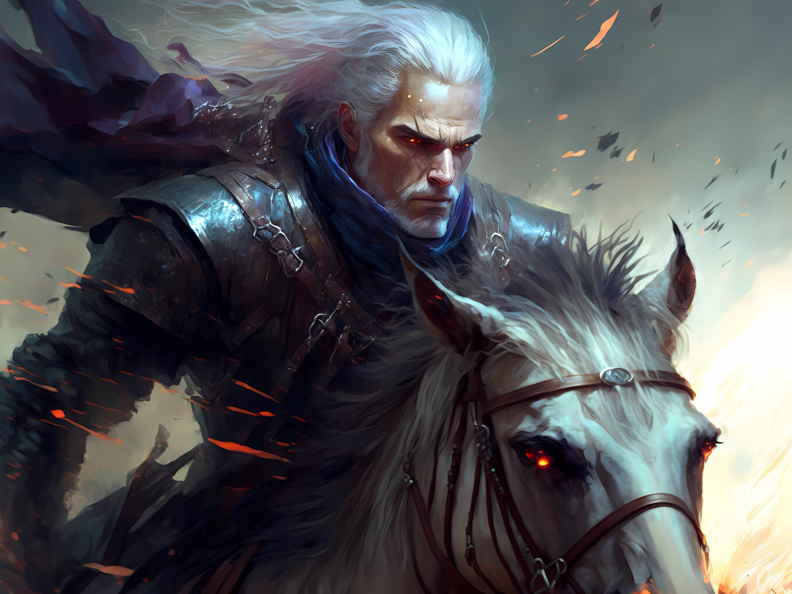 The witcher 3 geralt horse фото 30