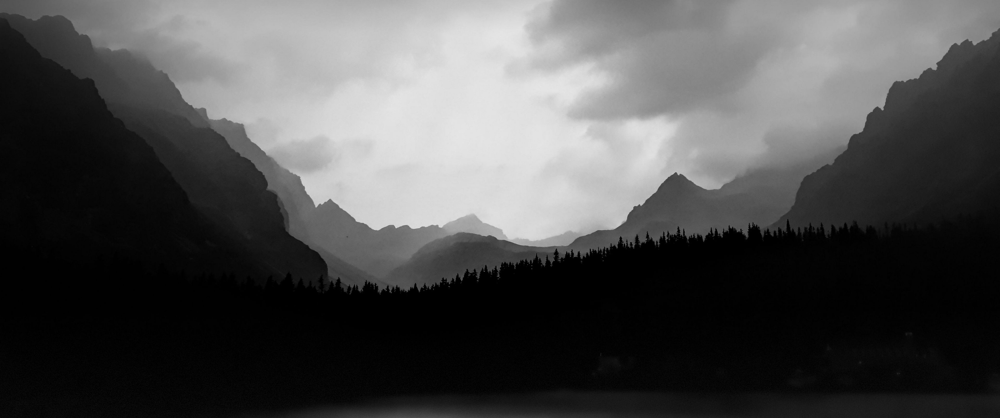 Download Bw Wallpaper in 3440x1440 Resolution