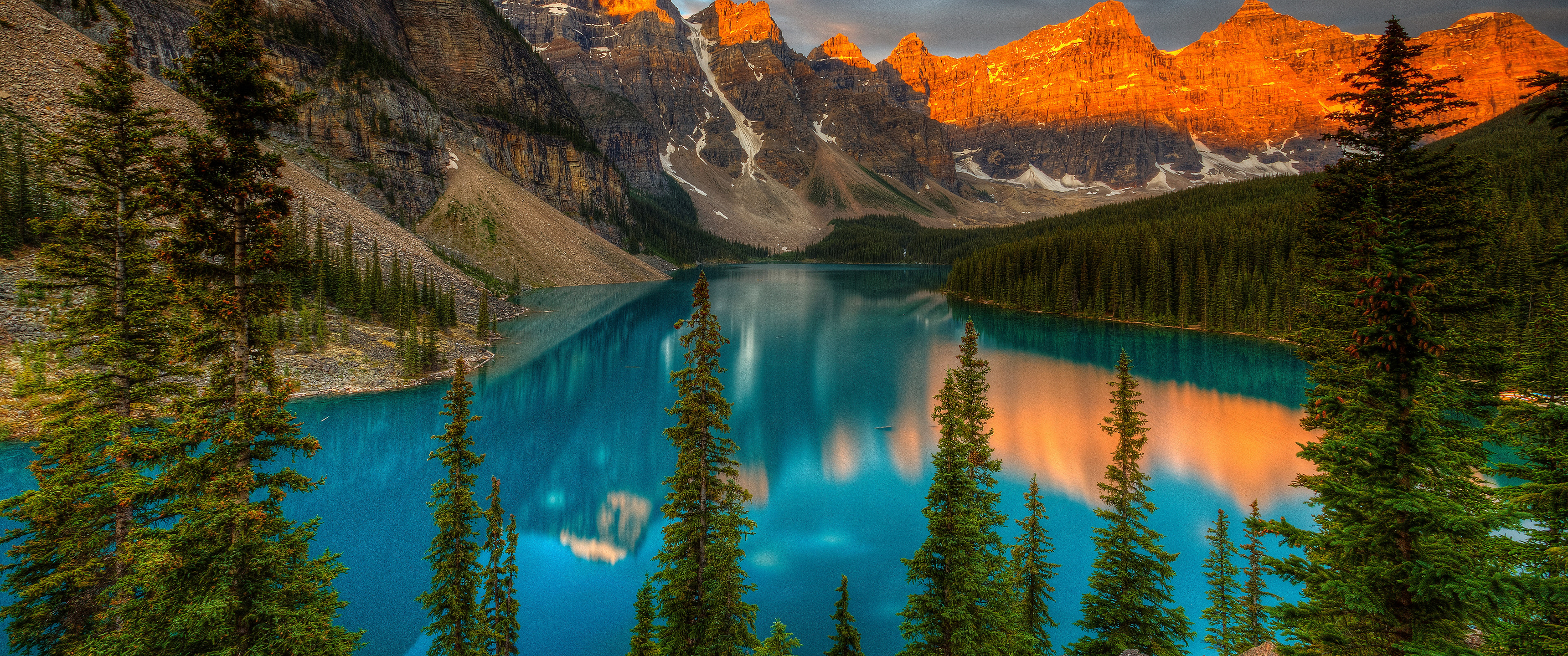 風景圖5 Download Mountain landscape, Landscape, Forest, Lake