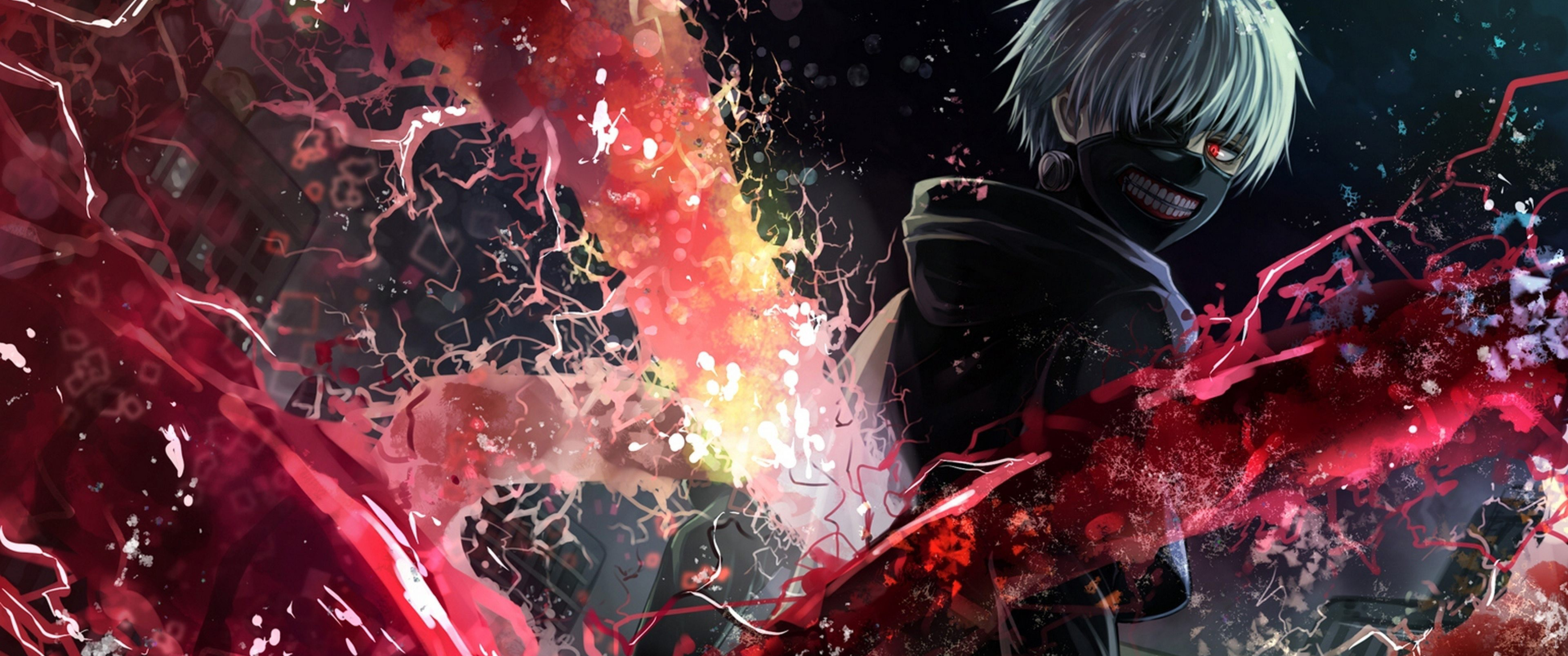 Download Tokyo Ghoul Tokyo Ghoul Wallpaper In 3440x1440 Resolution