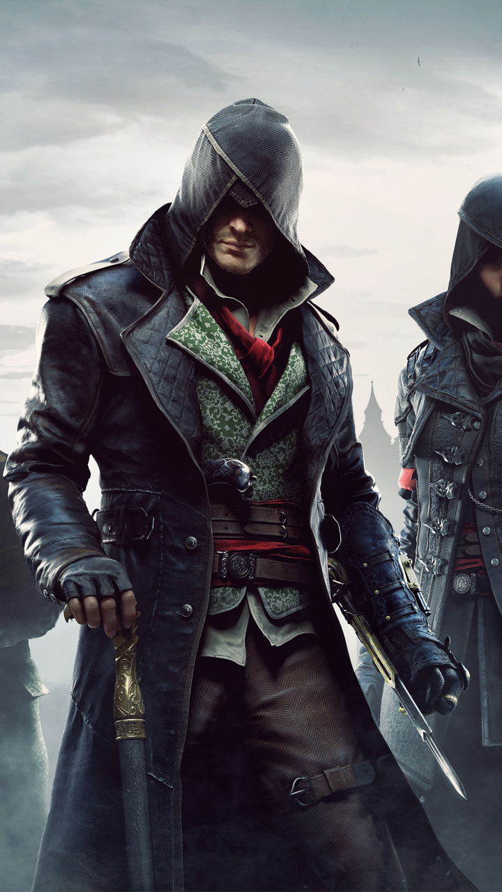 Download Assassin's Creed Syndicate 2015, Assassins, Creed, Syndicate  Wallpaper in 720x1280 Resolution
