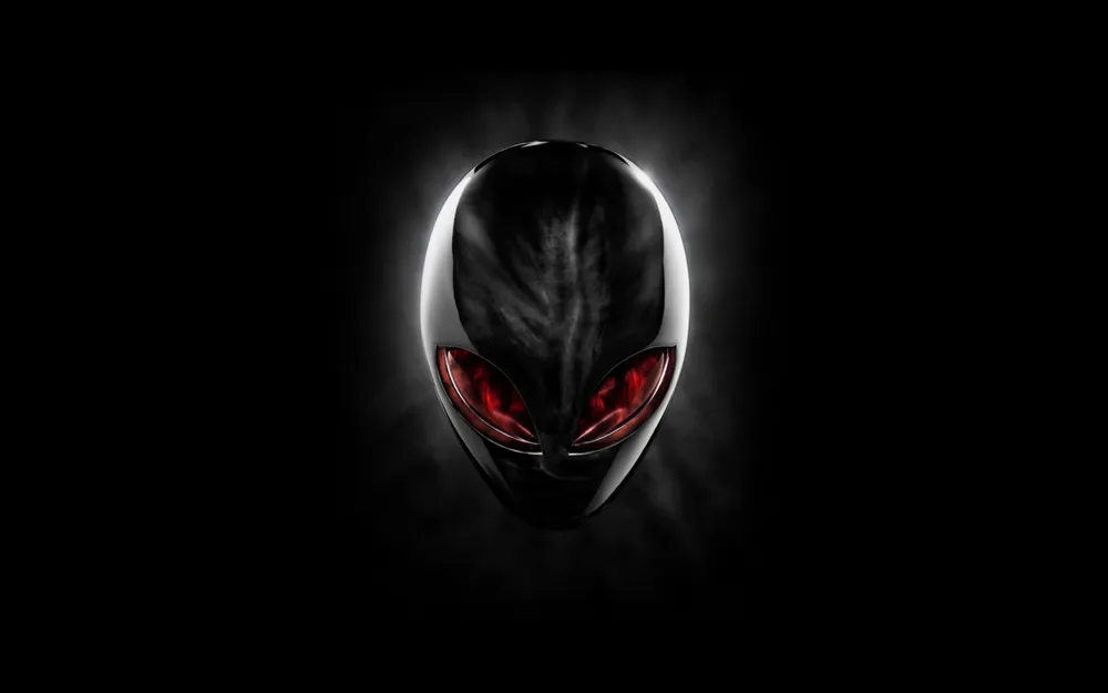 Обои Alien Head 3D Concept Illustration 640x1136