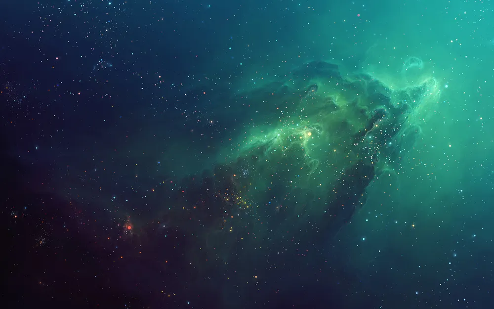 Шпалери Ghost Nebula IOS7 Theme 320x480