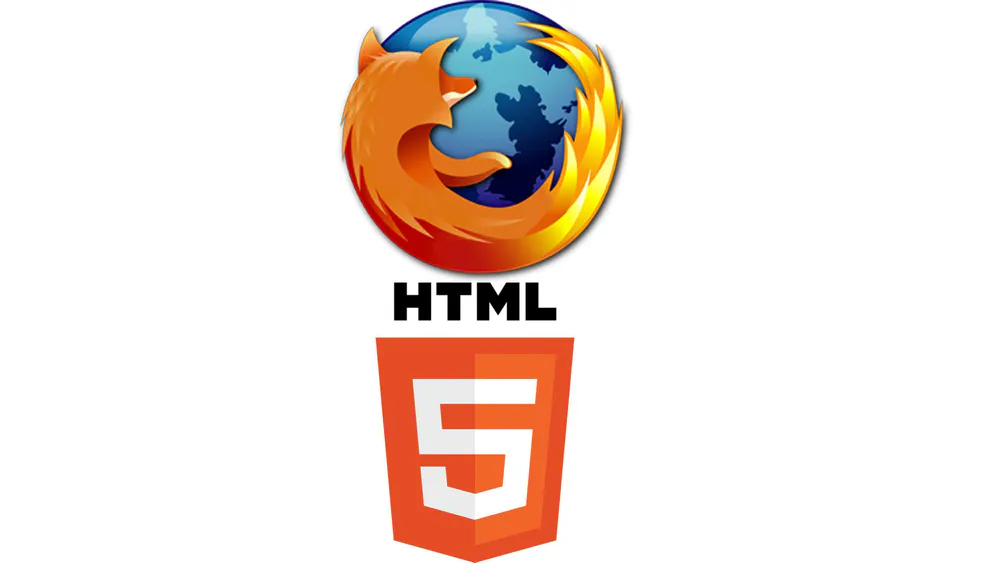 Обои Mozilla Firefox HTML5 Logos 1440x1080