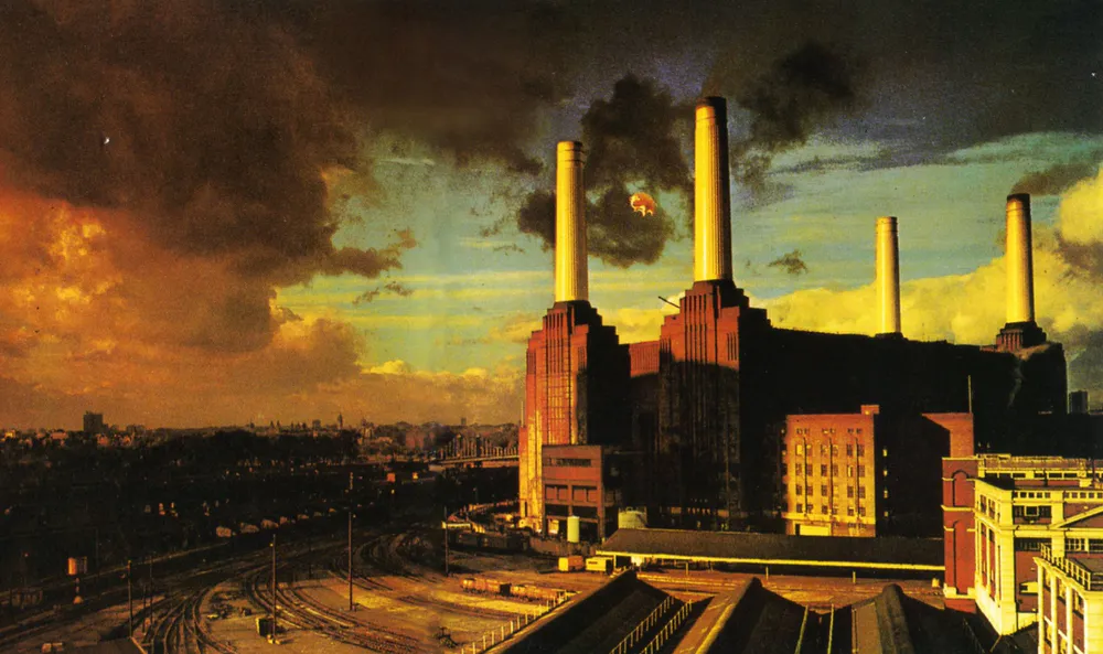Обои Pink Floyd Theme Pollution Factory 1440x1280