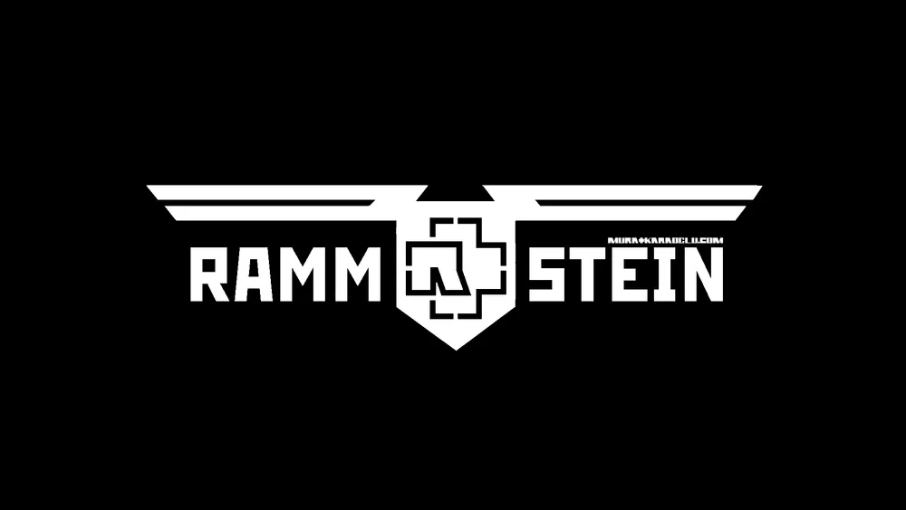 Шпалери Rammstein Fan Art Logo 1680x1050