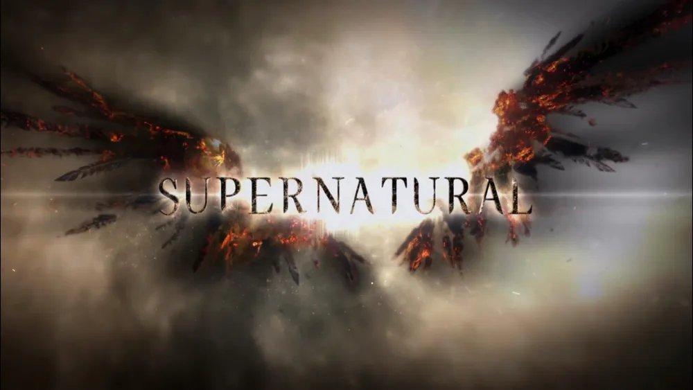 Шпалери Supernatural TV Series Logo 1366x768