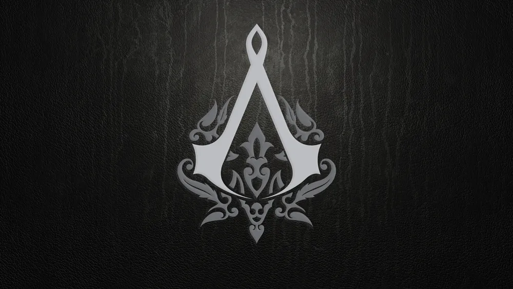 Шпалери Assassins Creed Game Logo 1366x768