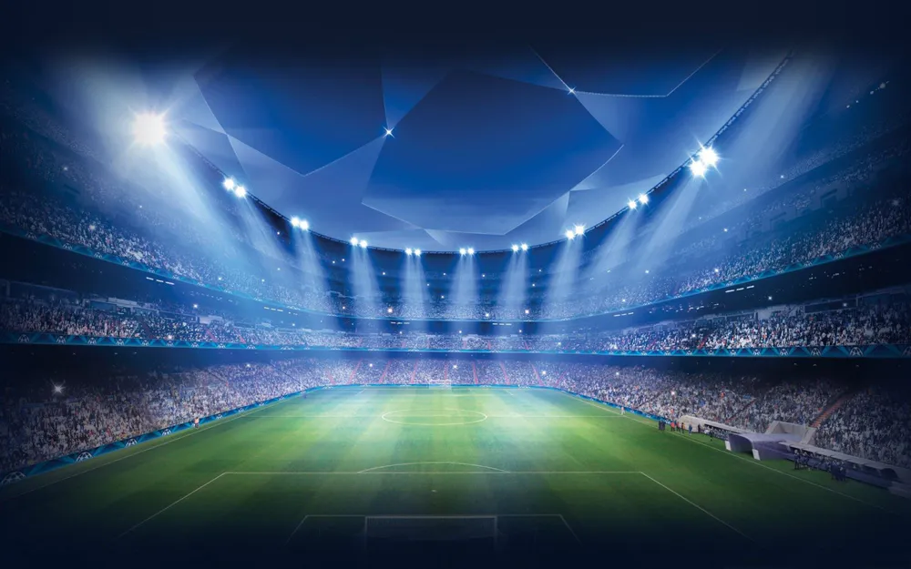 Wallpaper Football Stadium Soccer Pitch 1920x1080