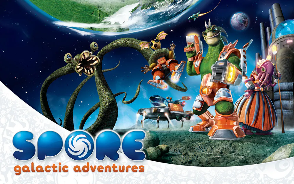Обои Spore Galactic Adventures Game 1600x900