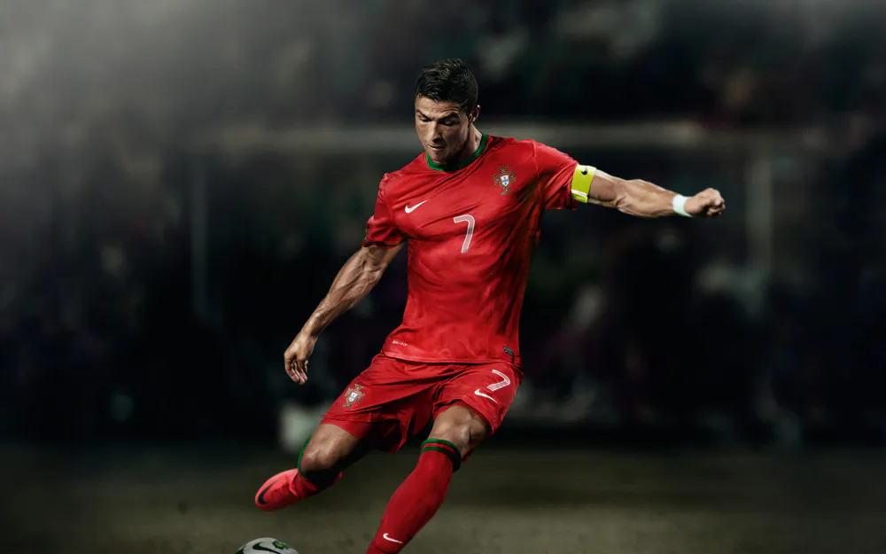 Wallpaper Cristiano Ronaldo Portuguese Football Player 1920x1080