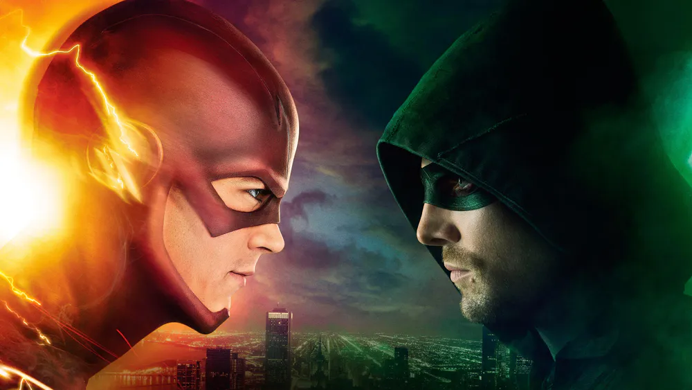 Wallpaper Flash Vs Arrow 1920x1080