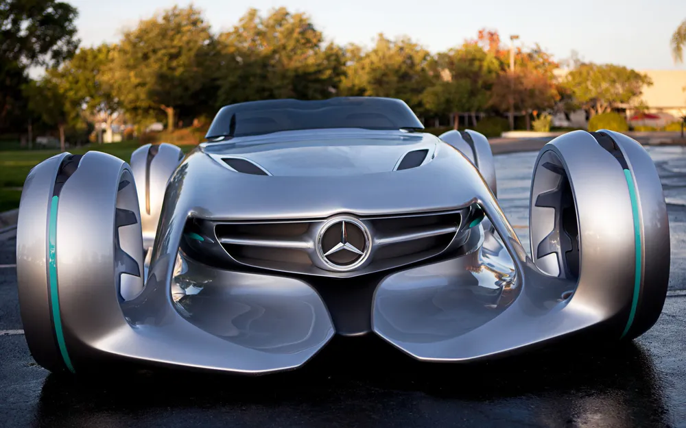 Обои Mercedes Silver Arrow Concept Car 1280x960