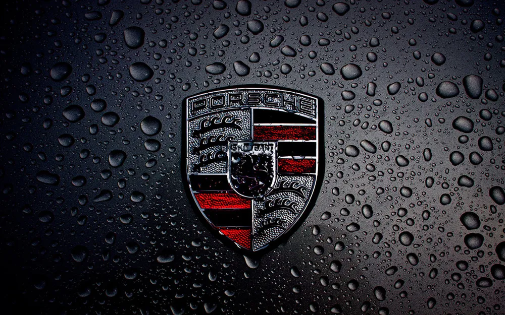 Wallpaper Porsche Logo 1920x1080