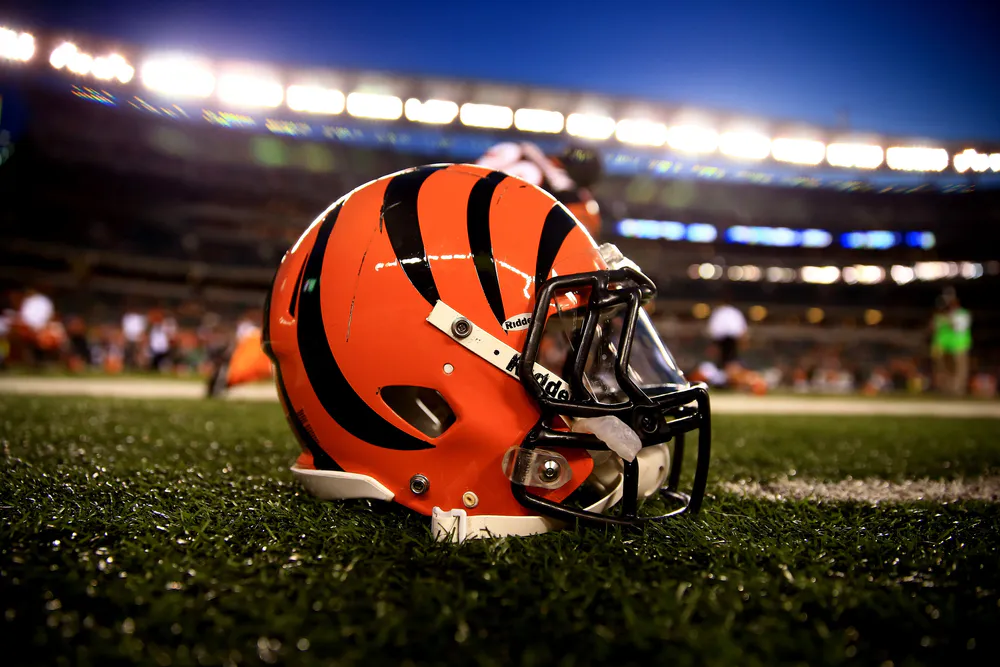 Wallpaper Bengals American Football Helmet 1024x576