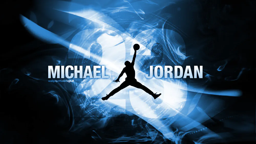 Обои Michael Jordan Air Jordan Logo 1024x576