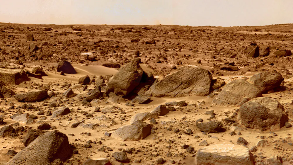 Wallpaper Surface Of Mars 1366x768