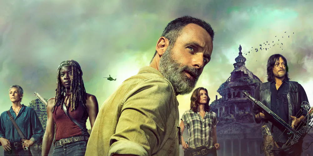 Живые обои the walking dead