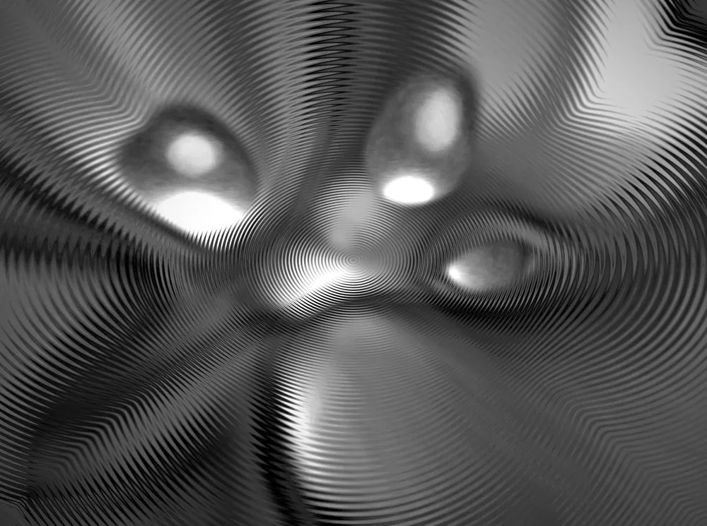 Manually crop 3d abstract, 3d, Abstraction, Black wallpaper to