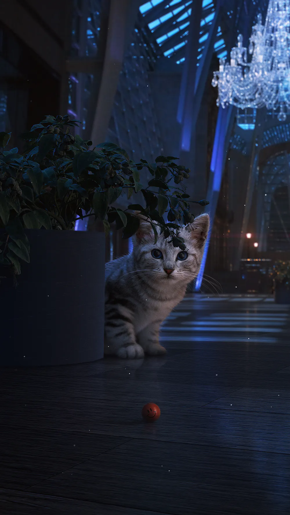 Обои Котенок 1920x1200