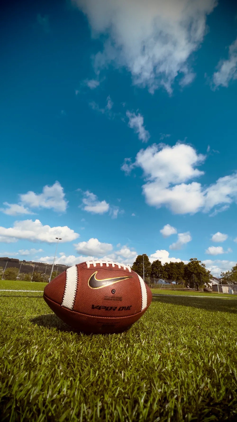 Wallpaper American football ball 1920x1080