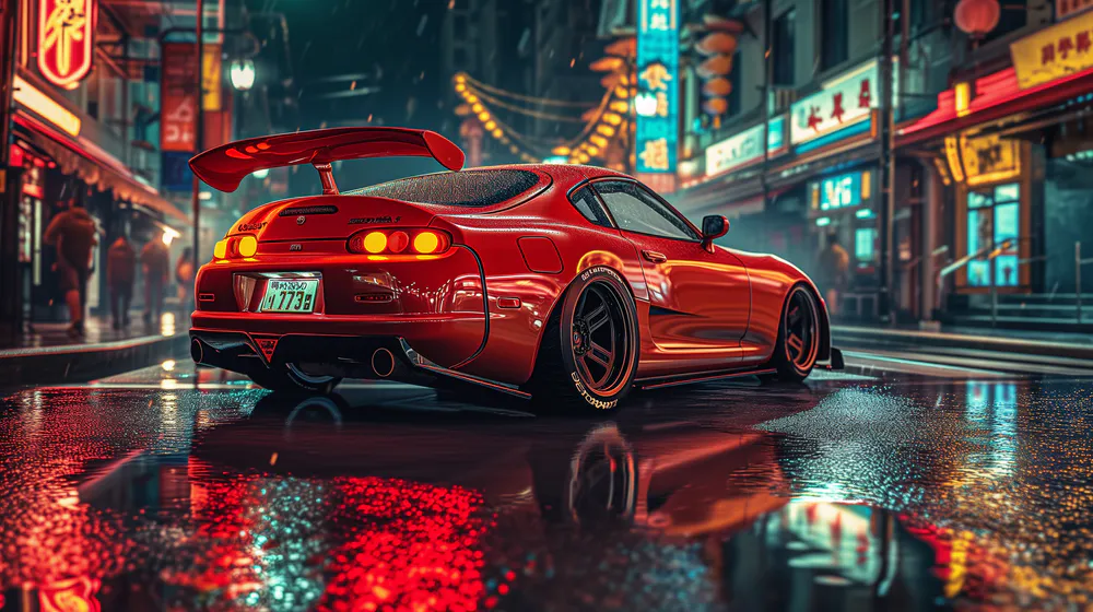 Wallpaper Toyota Supra MK4 2560x1440