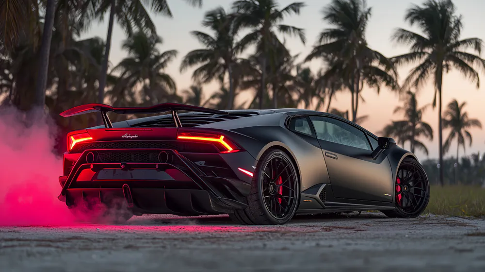 Шпалери Lamborghini Huracán 1366x768