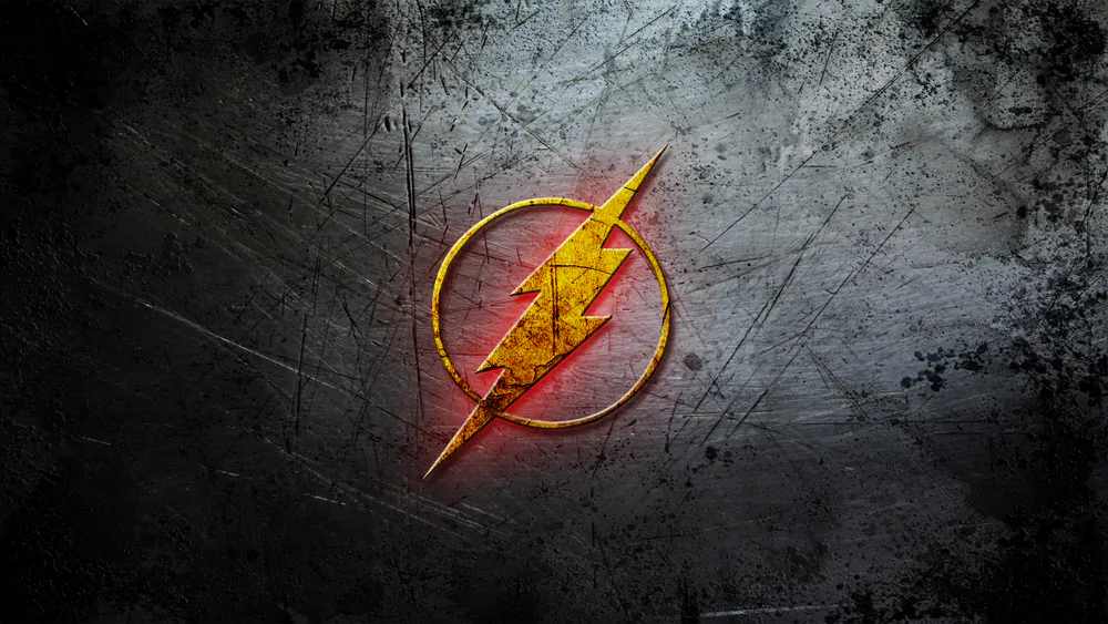 Wallpaper Flash Logo 1024x576