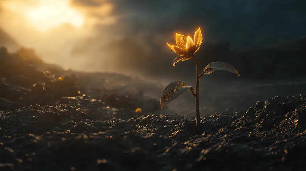 Wallpaper Single flower 2560x1600