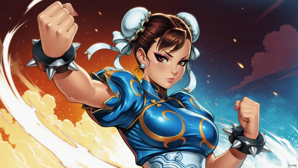 Wallpaper Chun Li 2048x1152